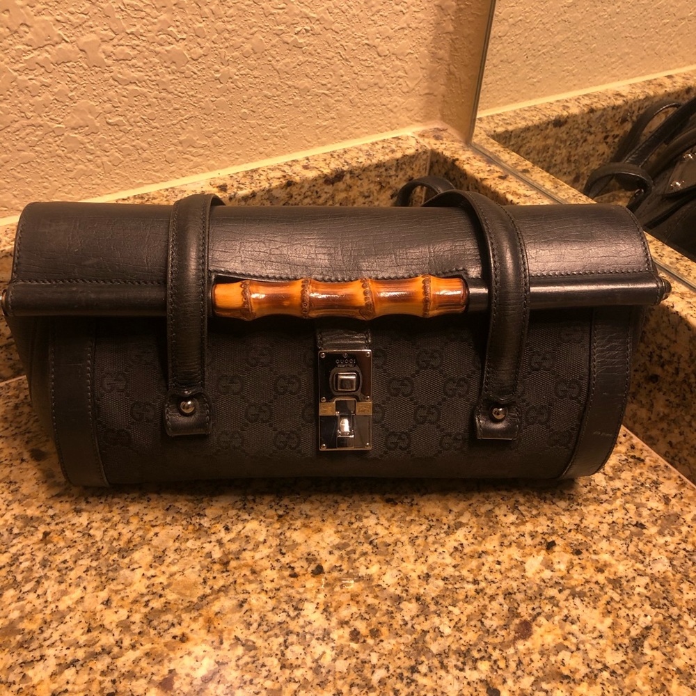Authentic Gucci x Tom Ford Bamboo Bullet Bag